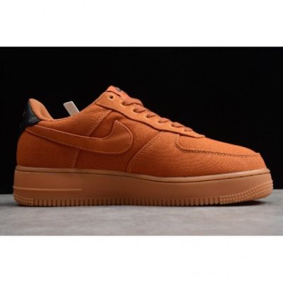 Nike Air Force 1 Low Kahverengi / Siyah Kaykay Ayakkabı Türkiye - KBFDW4EL